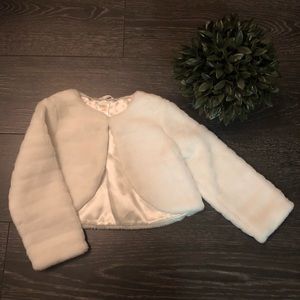 Faux Fur Shrug